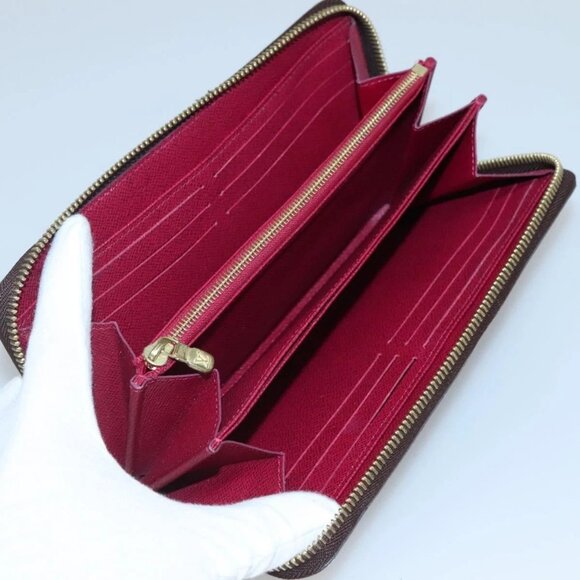 LOUIS VUITTON Monogram Zippy Wallet Long Wallet LV Auth - Picture 14 of 16